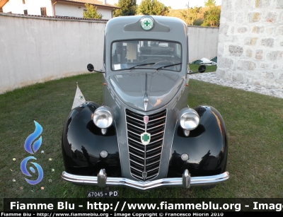 Fiat 1100 ELR
Ambulanza
Galleria Storica
P.O. Croce Verde Padova
Allestimento
Carrozzeria CAB
Ponte San Pietro (BG)
Parole chiave: Fiat 1100_ELR Carrozzeria_CAB