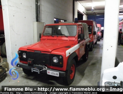 Land Rover Defender 90
Vigili del Fuoco
Comando Provinciale di Venezia
Distaccamento di Mestre (VE)
Nucleo N.B.C.R.
VF 22438

Si ringraziano
il Comandante Provinciale ing. Munaro 
e tutto il personale del Comando
Parole chiave: Land-Rover Defender_90 VF22438