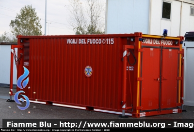 Container NBCR
Vigili del Fuoco
Comando Provinciale di Firenze
Nucleo NBCR
