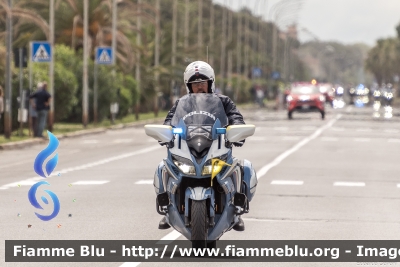 Yamaha FJR 1300 II serie
Polizia di Stato
Polizia Stradale
in scorta al Giro d'Italia 2023
Moto 2 - Bandiera Gialla
POLIZIA G3103
Parole chiave: Yamaha FJR_1300_IIserie POLIZIAG3103