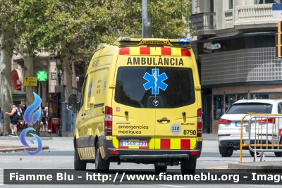 Mercedes-Benz Sprinter III serie restyle
España - Spagna
CatSalud Emergencias Médicas
Generalità de Catalunya
0790
Parole chiave: Mercedes-Benz Sprinter_IIIserie_restyle