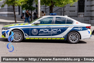 BMW serie 5 G30
España - Spagna
Policía Municipal Madrid
Codice Automezzo: 4601
Parole chiave: BMW serie_5_G30