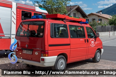 Volkswagen Transporter T4 Syncro restyle
Vigili del Fuoco
Unione Distrettuale Alta Val Venosta
Corpo Volontario di Prato allo Stelvio (BZ)
Freiwillige Feuerwehr Prad am Stilfserjoch
VF 0Y3 BZ
Parole chiave: Volkswagen Transporter_T4_Syncro_restyle VF0Y3BZ