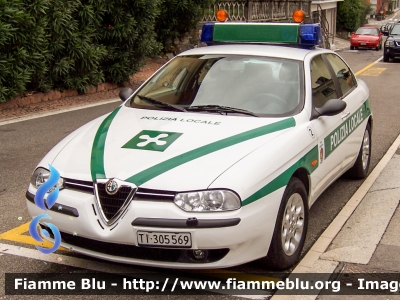 Alfa-Romeo 156 I serie
Polizia Locale di Campione d'Italia (CO)
Automezzo 2
TI 305569
*Dismesso*
Parole chiave: Alfa-Romeo 156_Iserie TI305569