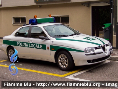 Alfa-Romeo 156 I serie
Polizia Locale di Campione d'Italia (CO)
Automezzo 2
TI 305569
*Dismesso*
Parole chiave: Alfa-Romeo 156_Iserie TI305569