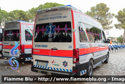 Volkswagen Crafter II serie
Pubblica Assistenza Rosignano Marittimo ODV (LI)
Allestita MAF
Codice Automezzo: 108
Parole chiave: Volkswagen Crafter_IIserie Ambulanza