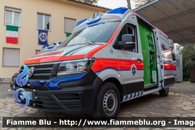 Volkswagen Crafter II serie
Pubblica Assistenza Rosignano Marittimo ODV (LI)
Allestita MAF
Codice Automezzo: 108
Parole chiave: Volkswagen Crafter_IIserie Ambulanza