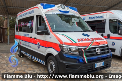 Volkswagen Crafter II serie
Pubblica Assistenza Rosignano Marittimo ODV (LI)
Allestita MAF
Codice Automezzo: 109
Parole chiave: Volkswagen Crafter_IIserie Ambulanza