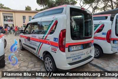 Fiat Doblò IV serie
Pubblica Assistenza Rosignano Marittimo ODV (LI)
Allestita MAF
Codice Automezzo: 110
Parole chiave: Fiat Doblò_IVserie