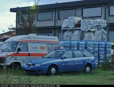 Alfa Romeo 156 Sportwagon I serie
Polizia Stradale
in servizio sulla SAT
(A12 - Livorno - Rosignano)
Queste autovetture, presenti in 3 unità, sono di recente state ritirate al servizio per far posto alle nuove 159
Parole chiave: Alfa-Romeo 156_Sportwagon_Iserie Polizia