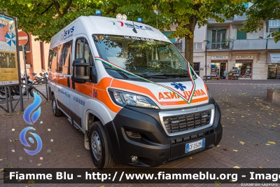 Peugeot Boxer IV serie
Società Volontaria di Soccorso Livorno
Automezzo 16
Allestimento MAF
Parole chiave: Peugeot Boxer_IVserie Ambulanza