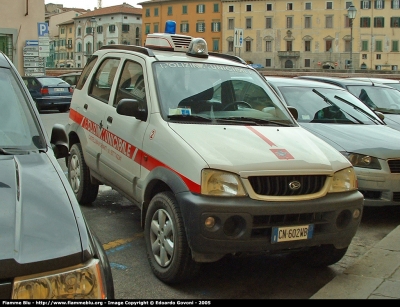 Daihatsu Terios I serie
Polizia Municipale Castellina in Chianti
Parole chiave: Daihatsu Terios_Iserie PM_Castellina_in_Chianti