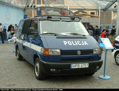 Volkswagen Transporter T4
Rzeczpospolita Polska - Polonia
Policja - Polizia di Stato 
Parole chiave: Volkswagen Transporter_T4 Festa_della_Polizia_2005