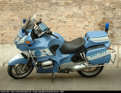 Bmw r850rt II serie
Polizia di Stato
Polizia Stradale
Parole chiave: Bmw r850rt_IIserie Polizia Festa_della_Polizia_2005