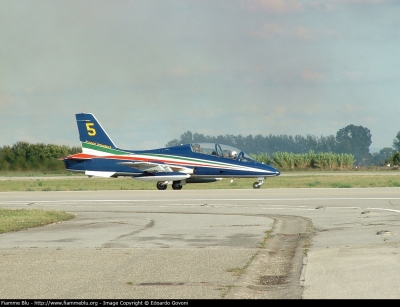 Aermacchi Mb339 PAN
Aeronautica Militare
313° Gruppo
Frecce Tricolori
Parole chiave: Aermacchi Mb339_Pan Ultimo_Volo_G222