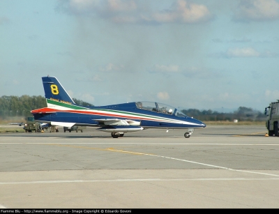 Aermacchi Mb339 PAN
Aeronautica Militare
313° Gruppo
Frecce Tricolori
Parole chiave: Aermacchi Mb339_Pan Ultimo_Volo_G222