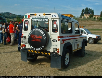 Land Rover Defender 90
Associazione Nazionale Carabinieri
Sezione Prato
Parole chiave: Land-Rover Defender_90 Cieli_Vibranti_di_Musica_e_Stelle_2006