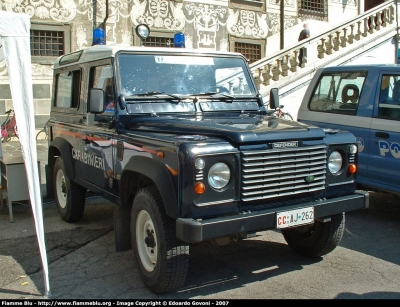 Land Rover Defender 90
Carabinieri
Nucleo cinofili di Pisa
CC AJ 262
Parole chiave: Land_Rover Defender_90 CCAJ262 Giornate_della_Protezione_Civile_Pisa_2006