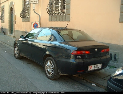 Alfa Romeo 156 II serie
Croce Rossa Italiana
Comitato Provinciale di Pisa
CRI A 006 C
Parole chiave: Alfa-Romeo 156_IIserie 118_Pisa CRIA006C Giornate_della_Protezione_Civile_Pisa_2006