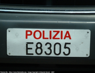 Subaru Forester III serie
Polizia di Stato
Polizia Stradale
Prototipo, particolare della Targa
POLIZIA E8305
Parole chiave: Subaru Forester_IIIserie PoliziaE8305 Festa_della_Polizia_2007