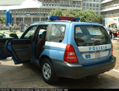 Subaru Forester III serie
Polizia di Stato
Polizia Stradale
Prototipo, fotografato dopo la modifica del lampeggiante.
POLIZIA E8305
Parole chiave: Subaru Forester_IIIserie PoliziaE8305 Festa_della_Polizia_2007