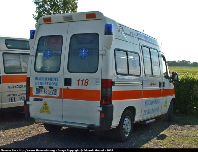 Fiat Ducato II serie
Misericordia di Montaione
allestita Bollanti
Parole chiave: Fiat Ducato_IIserie 118_Empoli Ambulanza Misericordia_Montaione