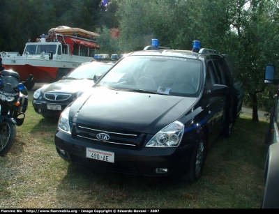 Kia Carnival
Polizia Penitenziaria
Autovettura Utilizzata dal Nucleo Radiomobile per i Servizi Istituzionali
POLIZIA PENITENZIARIA 490 AE
Parole chiave: Kia Carnival PoliziaPenitenziaria490AE Cieli_Vibranti_di_Musica_e_Stelle_2007