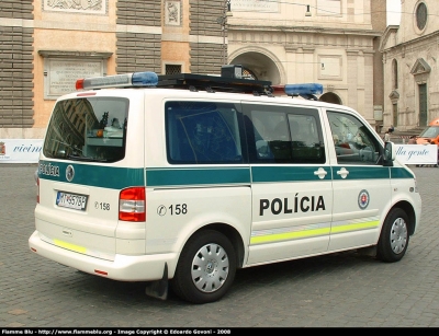 Volkswagen Transporter T5
Slovenská republika - Slovacchia
 Polícia - Polizia
Parole chiave: Volkswagen Transporter_T5 Festa_della_Polizia_2008