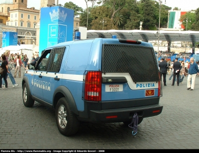 Land Rover Discovery 3
Polizia di Stato
Reparto Mobile
Polizia F5001
Parole chiave: Land-Rover Discovery_3 PoliziaF5001 Festa_della_Polizia_2008