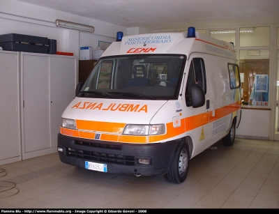 Fiat Ducato II serie
Misericordia di Portoferraio LI
Allestita Alessi & Becagli
Parole chiave: Fiat Ducato_IIserie Ambulanza 118_Livorno (LI) Toscana