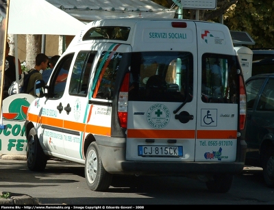 Fiat Doblò I serie
P.A. Croce Verde Isola d'Elba
Parole chiave: Fiat Doblo'_Iserie Servizi_Sociali 118_Livorno