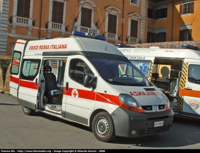 Renault Trafic II serie
Croce Rossa Italiana
Comitato Provinciale di Pisa
Allestita Alea
CRI 176 AA
Parole chiave: Renault Trafic_IIserie 118_Pisa Ambulanza CRI176AA Giornate_della_Protezione_Civile_Pisa_2008