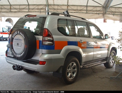 Toyota Land Cruiser II serie
Centro Operativo Regionale di Protezione Civile
Parole chiave: Toyota Land_Cruiser_IIserie PC_Pisa Giornate_della_Protezione_Civile_Pisa_2008