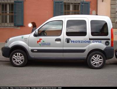 Renault Kangoo 4x4 I serie restyle
Coordinamento Regionale Toscana Anpas
Parole chiave: Renault Kangoo_4x4_Iserie_restyle Giornate_della_Protezione_Civile_Pisa_2008