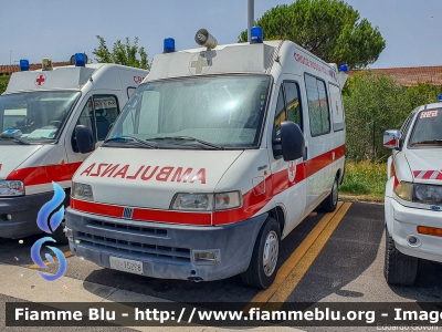 Fiat Ducato II serie
Croce Rossa Italiana
Comitato di San Giovanni alla Vena (PI)
Allestita Savio
CRI 15298
Parole chiave: Fiat Ducato_IIserie CRI15298