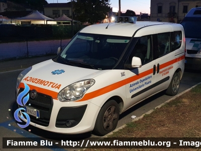 Fiat Doblò III serie
Azienda Ospedaliero Universitaria Pisana
Allestita MAF
Parole chiave: Fiat Doblò_IIIserie