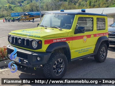 Suzuky Jimmy
Corpo Nazionale Soccorso Alpino e Speleologico
Soccorso Alpino e Speleologico Emilia-Romagna (SAER)
XII Zona
Stazione Alpina Monte CUSNA 
Castelnovo nei Monti (RE)
Parole chiave: Suzuky Jimmy