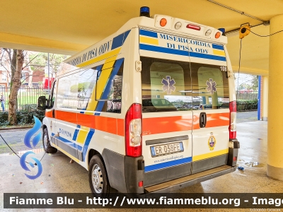 Fiat Ducato X250
Misericordia di Pisa
Allestita Mariani Fratelli
Codice Automezzo: 108
Parole chiave: Fiat Ducato_X250 Ambulanza