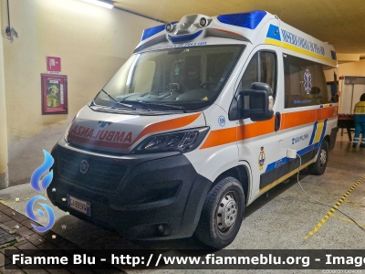 Fiat Ducato X290
Misericordia di Pisa
Allestimento MAF
Ex Misericordia di Lungomonte
Codice Automezzo: 109
Parole chiave: Fiat Ducato_X290 Ambulanza