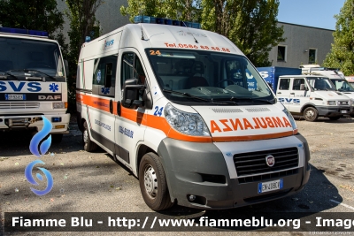 Fiat Ducato X250
Società Volontaria di Soccorso Livorno
Codice Automezzo: 24
Parole chiave: Fiat Ducato_X250 Ambulanza