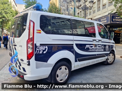 Ford Transit Custom II serie
España - Spagna
Policía Municipal Madrid
Codice Automezzo: 4701
Parole chiave: Ford Transit_Custom_IIserie