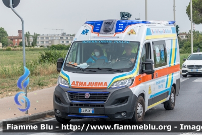 Fiat Ducato X290
Associazione Misericordie Pisane
Codice Automezzo: 2
Allestita Orion
Parole chiave: Fiat Ducato_X290 Ambulanza