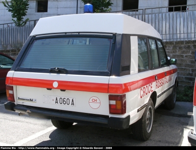 Land Rover Range Rover
Croce Rossa Italiana
Comitato Locale di Vasto
Allestita Boneschi
CRI A060A
Parole chiave: Land-Rover Range_Rover 118_Chieti Ambulanza CRIA060A