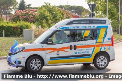 Fiat Doblò IV serie
Misericordia di Pisa
In uso alla sezione Lungomonte
Codice automezzo: 96
Allestito MAF
Parole chiave: Fiat Doblò_IVserie