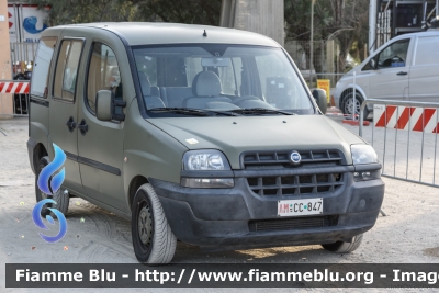 Fiat Doblò I Serie
Aeronautica Militare Italiana
Scuola Marescialli
AM CC 847
Parole chiave: Fiat Doblò_ISerie AMCC847