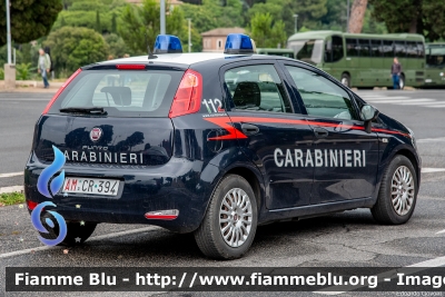 Fiat Punto VI serie
Carabinieri
Polizia Militare presso Aeronautica Militare Italiana
AM CR 394
Parole chiave: Fiat Punto_VIserie AMCR394