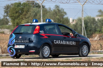 Fiat Punto VI serie
Carabinieri
Polizia Militare presso Aeronautica Militare Italiana
36° Stormo
AM CR 415
Parole chiave: Fiat Punto_VIserie AMCR415