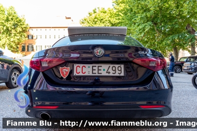 Alfa-Romeo Nuova Giulia
Carabinieri
Nucleo Operativo Radiomobile
CC EE 499
Parole chiave: Alfa-Romeo Nuova_Giulia CCEE499