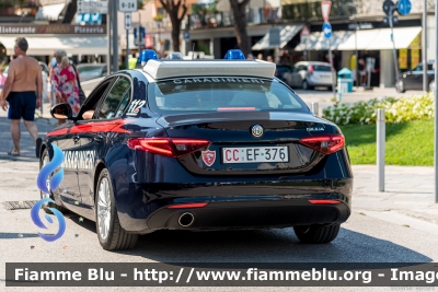 Alfa-Romeo Nuova Giulia
Carabinieri
Nucleo Operativo Radiomobile
Allestimento FCA
CC EF 376
Parole chiave: Alfa-Romeo Nuova_Giulia CCEF376 JEAS-2022