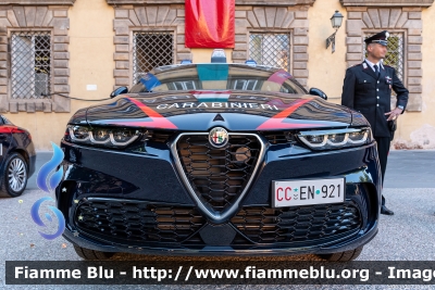 Alfa-Romeo Tonale
Carabinieri
Nucleo Operativo Radiomobile
Allestimento FCA
CC EN 921
Parole chiave: Alfa-Romeo Tonale CCEN921